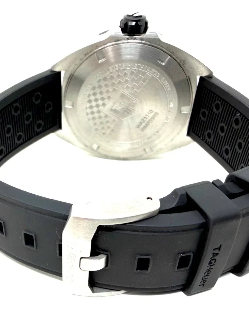 TAG Heuer Formula 1 WAZ1110 Black Dial & Black Rubber Strap Men's Watch